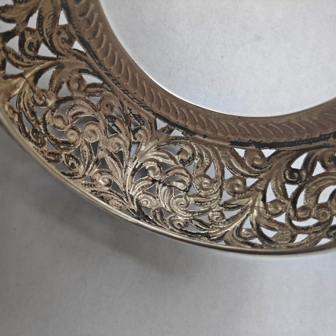 Bracciale rigido artigianale argento 925 nido -THANJAVUR