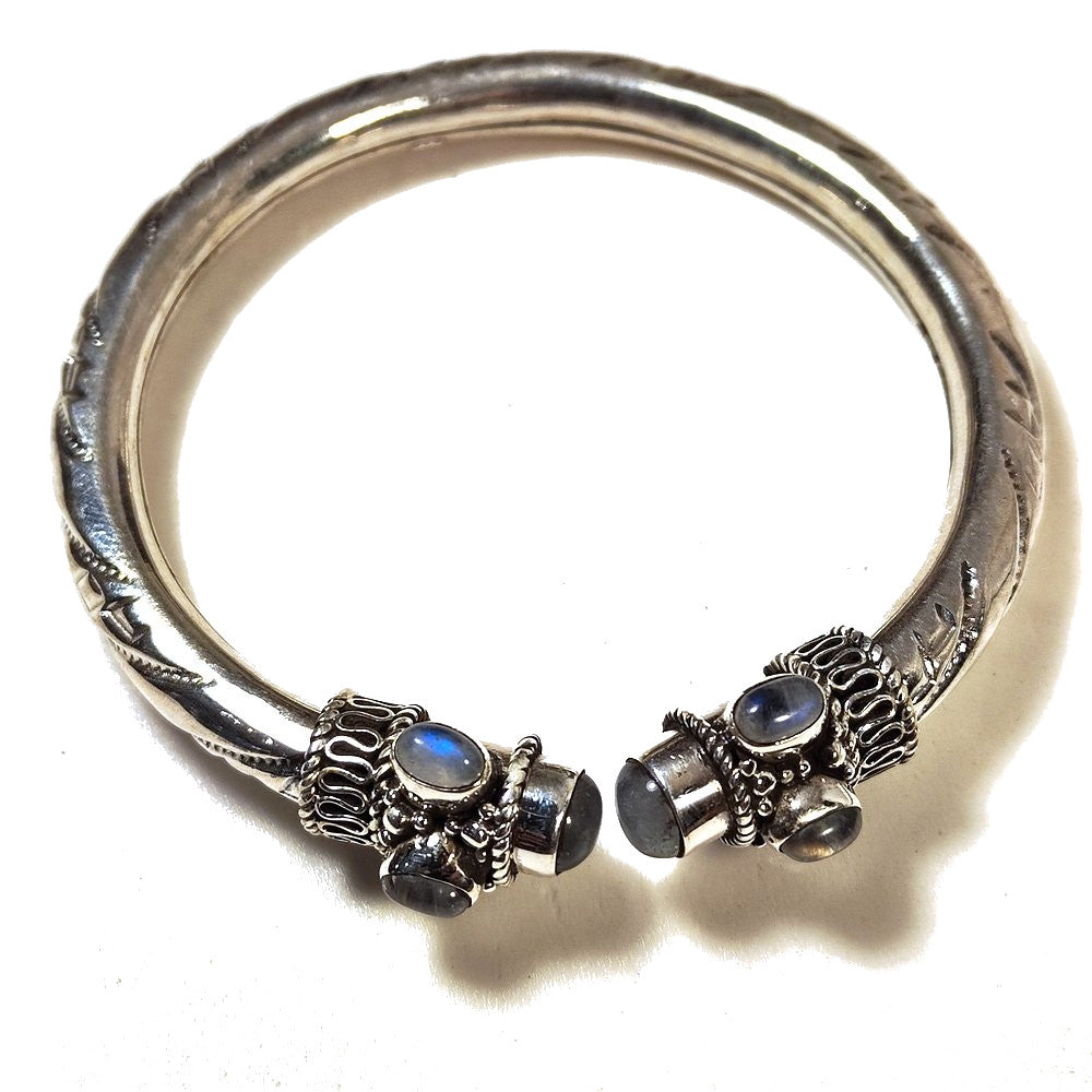 Bracciale MAHA con Labradorite in argento 925