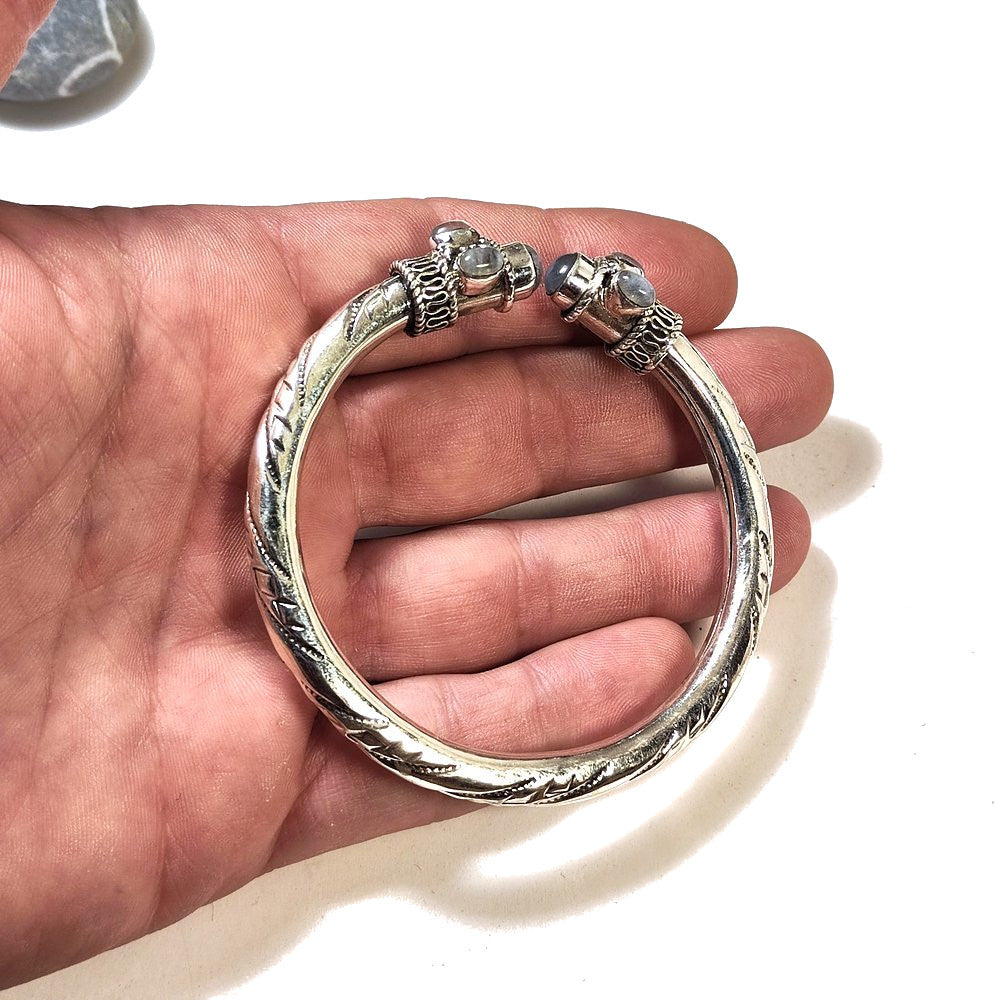Bracciale MAHA con Labradorite in argento 925