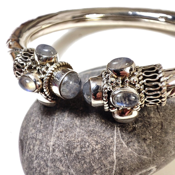 Bracciale MAHA con Labradorite in argento 925