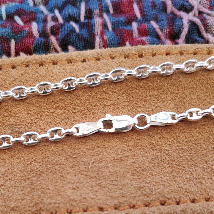 Bracciale maglia marina in argento 925 - JANE
