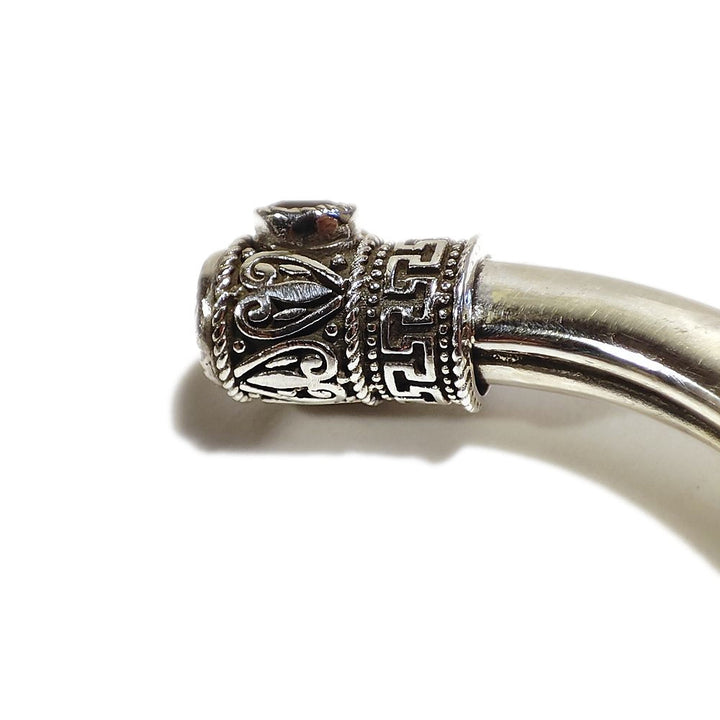 Bracciale rigido MAHA con Granato in argento 925