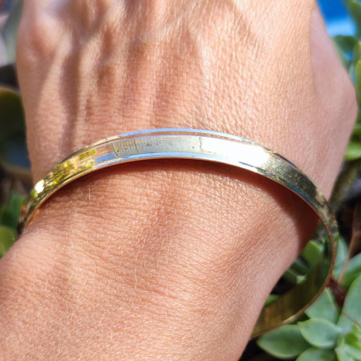 del Bracciale rigido etnico in ottone Rahul