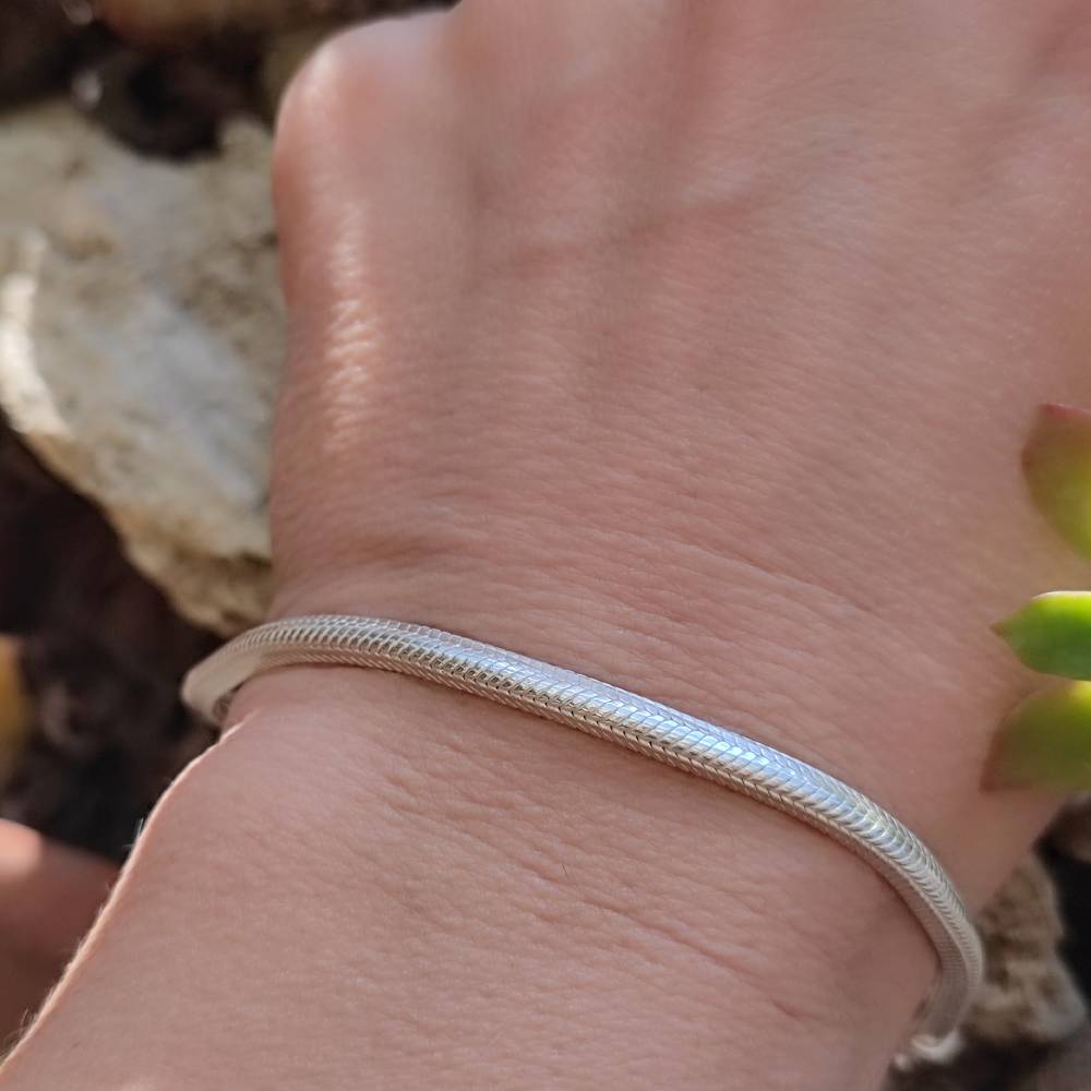 Bracciale snake argento 925 - KHERVARA
