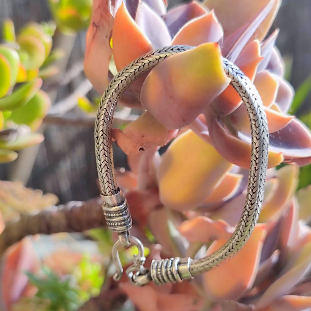 Bracciale uomo e donna SNAKE argento 925 - SANAT
