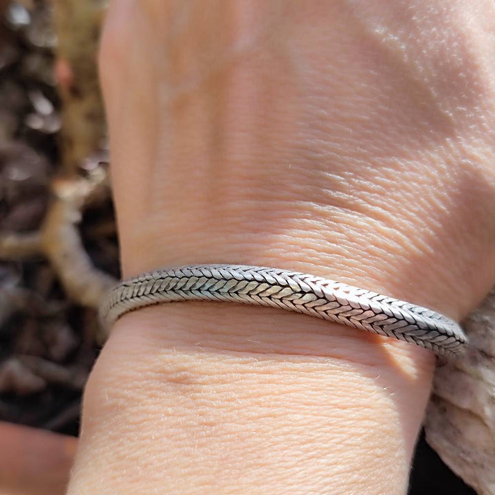 Bracciale uomo e donna SNAKE argento 925 - SANAT