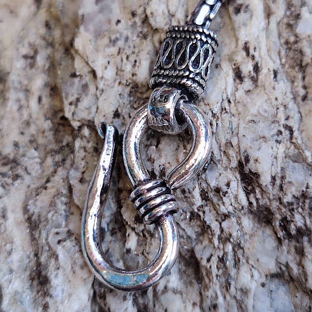 Bracciale snake lavorato in argento 925 - SHUELA