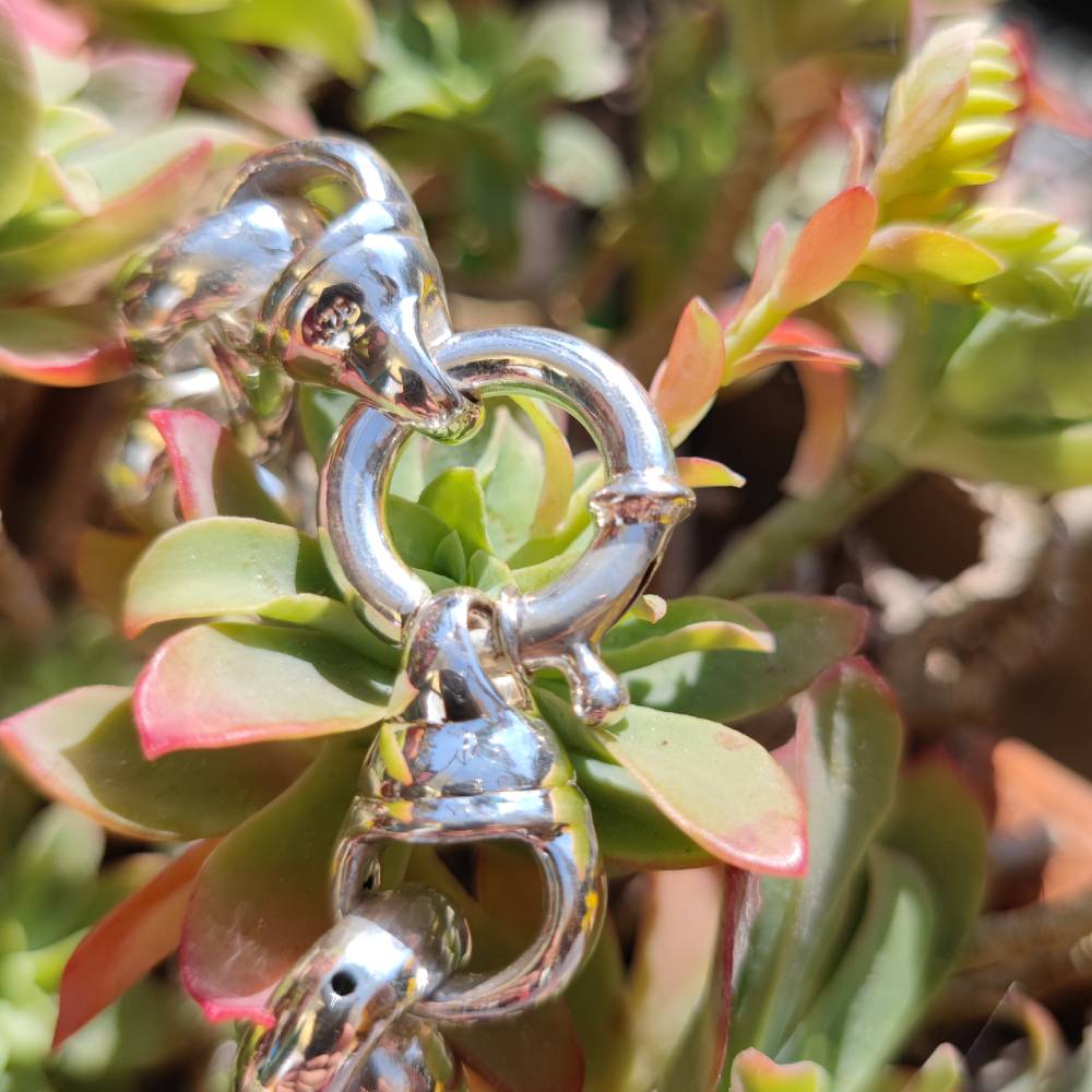 Bracciale ADELE in argento 925 maglia TONDA | GIOIELLI IN ARGENTO