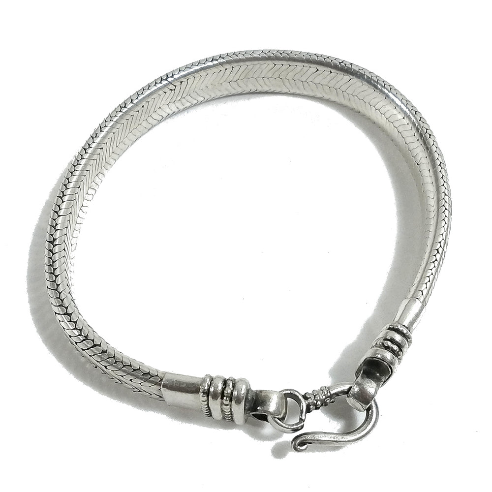 Bracciale Snake argento 925 piatto - DHOAR