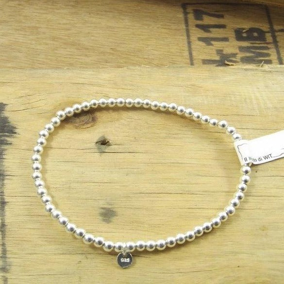 BRACCIALE ARGENTO sfere mini - ilmondodiwit - Bracciale