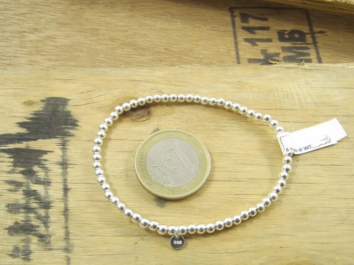 BRACCIALE ARGENTO sfere mini - ilmondodiwit - Bracciale