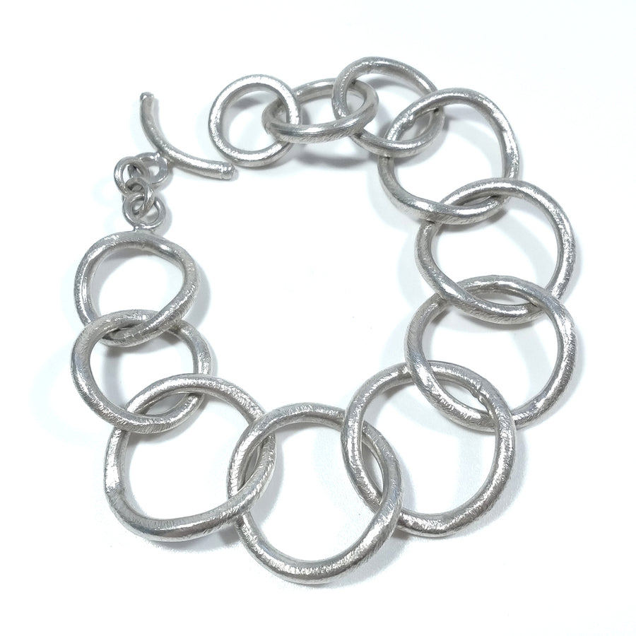 Bracciale in argento 925 a catena - MIRIAM