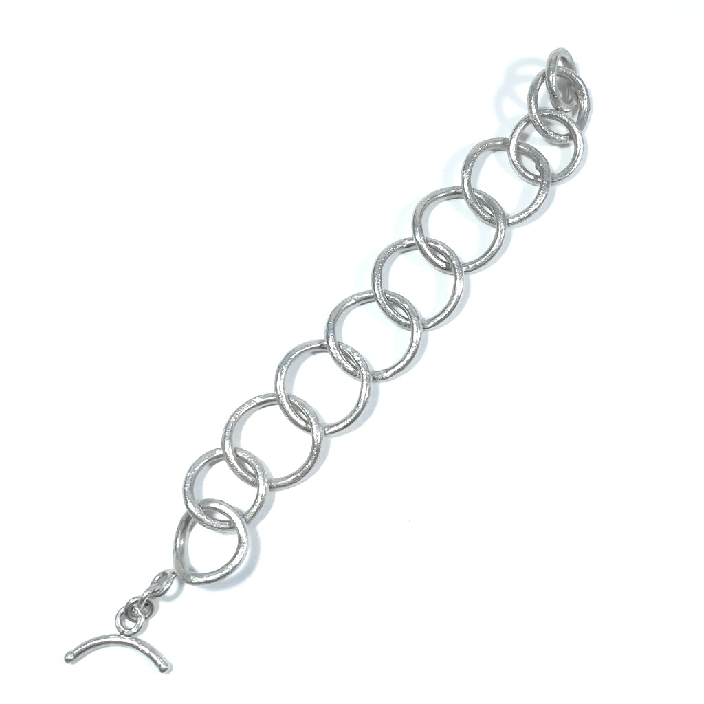 Bracciale d'argento in argento 925 Bracciale catena | GIOIELLI IN ARGENTOBracciale in argento 925 a catena - MIRIAM