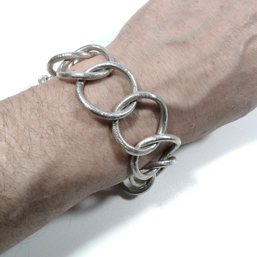 Bracciale in argento 925 a catena - MIRIAM