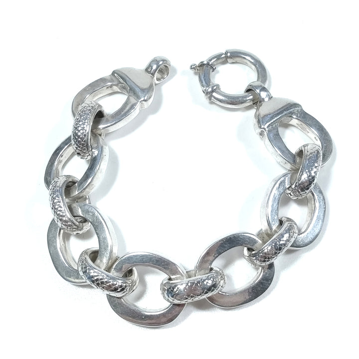 Bracciale d'argento in argento 925 Bracciale catena | GIOIELLI IN ARGENTO