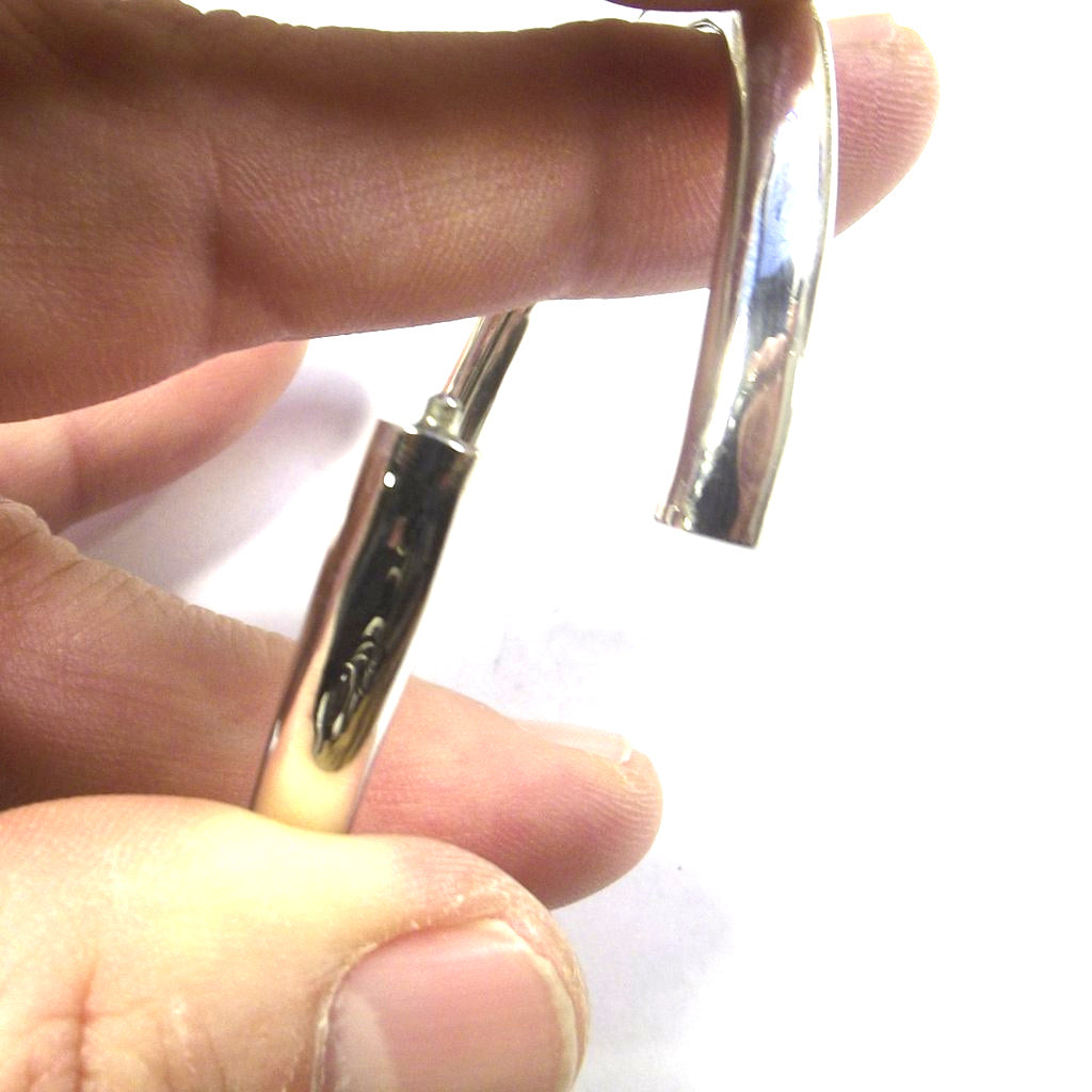 Bracciale argento 925 cerchio - liscio e aperto