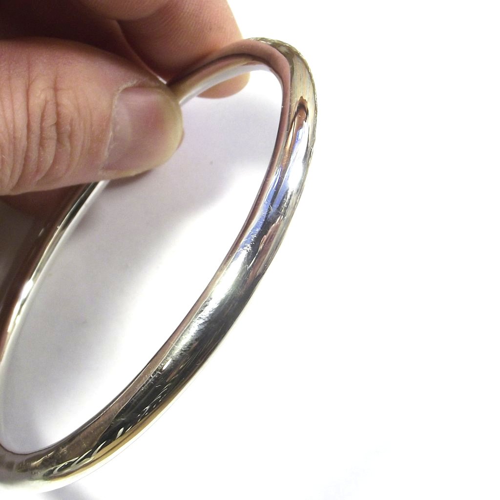 Bracciale argento 925 cerchio - rigido massiccio