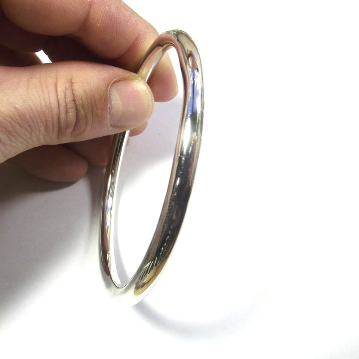 Bracciale argento 925 cerchio - rigido massiccio