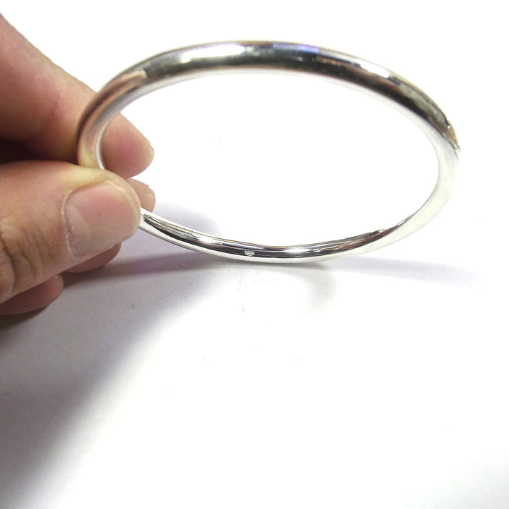 Bracciale argento 925 cerchio - rigido massiccio
