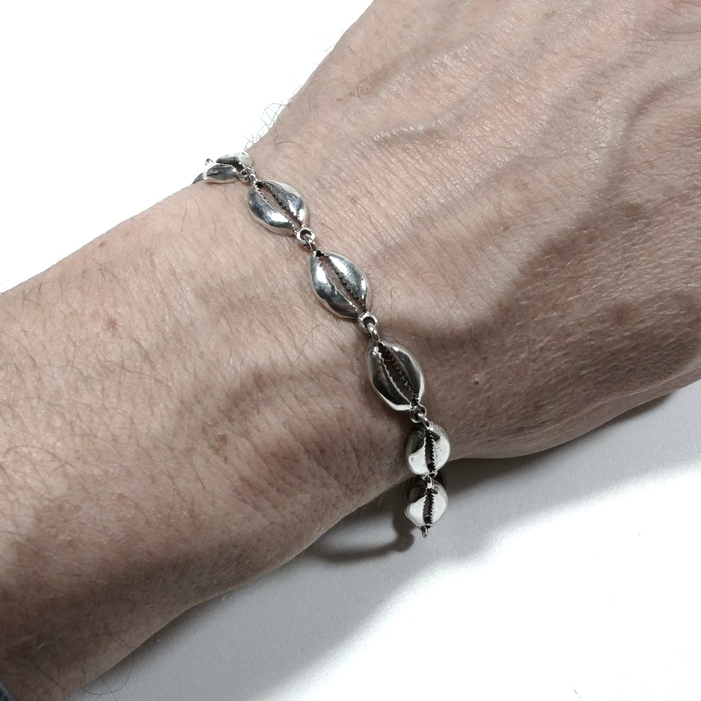 Bracciale in argento 925 Bracciale artigianale | Conchiglia