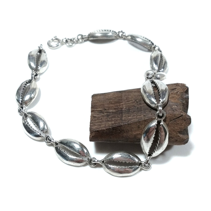 Bracciale in argento 925 Bracciale artigianale | Conchiglia