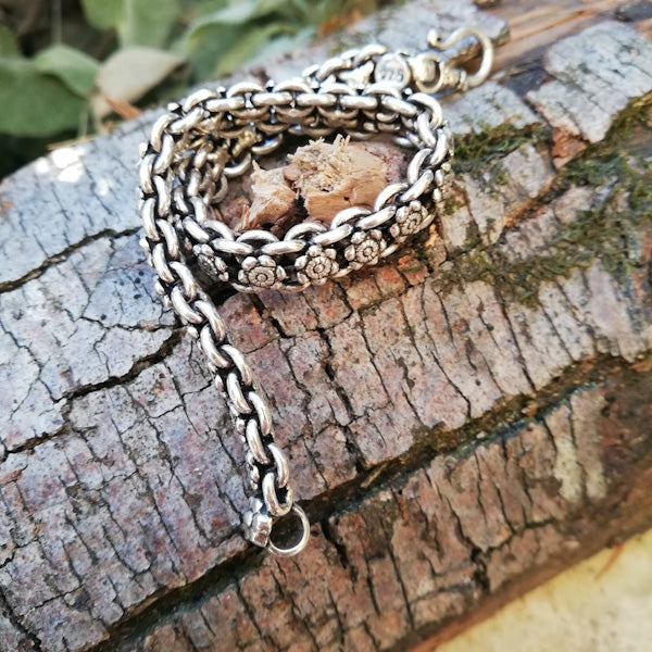 Bracciale etnico GARGI in argento 925 | Bracciali indiani SNAKE originali - Il mondo di Wit