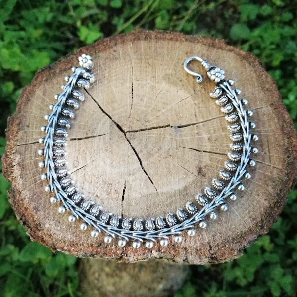 Bracciale etnico KANAKA in argento 925 | Bracciali indiani SNAKE originali - Il mondo di Wit