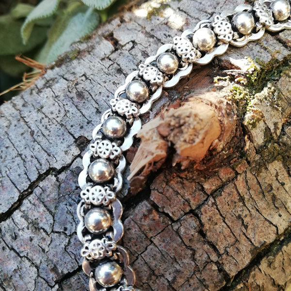 Bracciale etnico KANAN in argento 925 | Bracciali indiani SNAKE originali - Il mondo di Wit