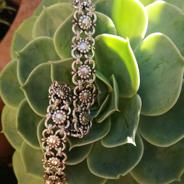 Bracciale etnico KUMUD in argento 925 | Bracciali indiani SNAKE originali - Il mondo di Wit