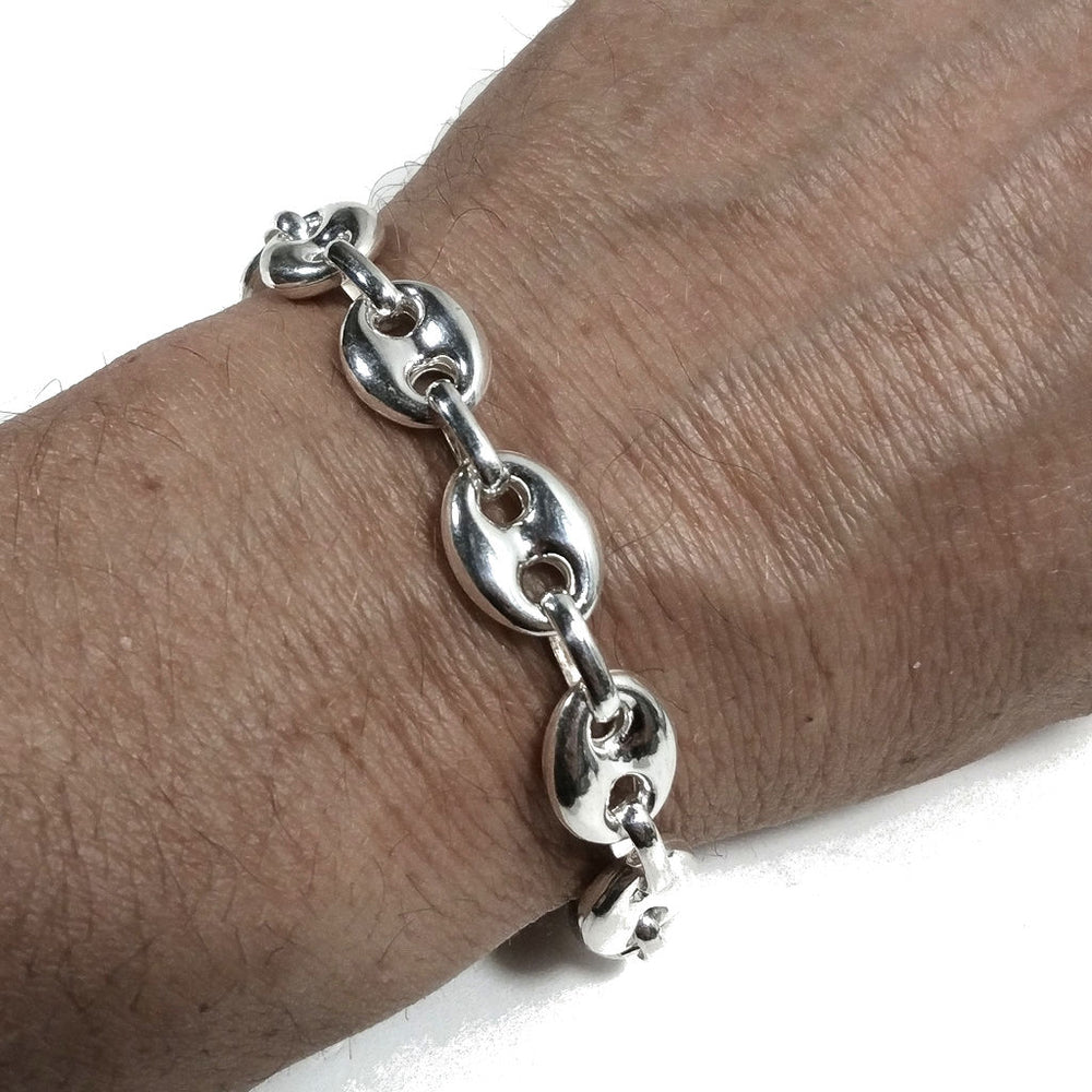 Bracciale d'argento in argento 925 Bracciale maglia marina | GIOIELLI IN ARGENTO