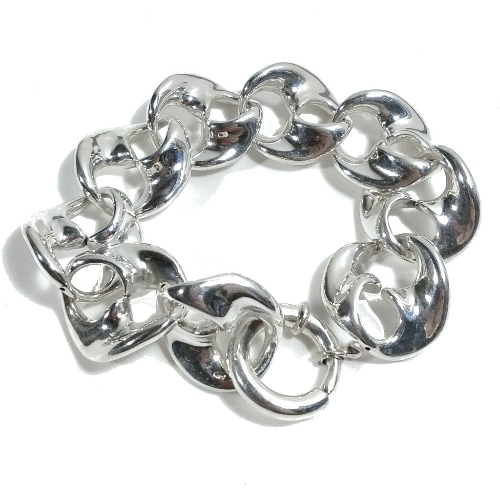 925 Silver Bracelet Navy Mesh Bracelet | SILVER JEWELRY