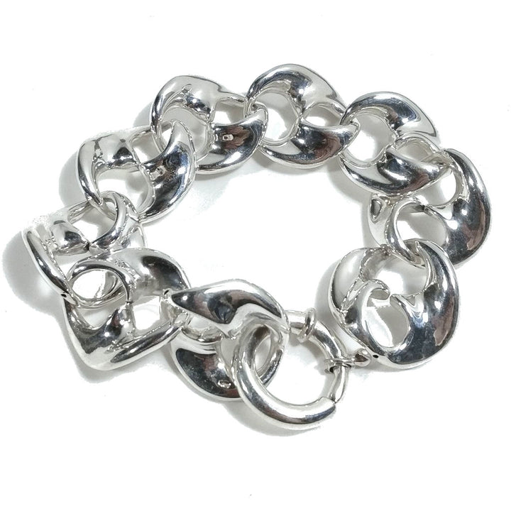 925 Silver Bracelet Navy Mesh Bracelet | SILVER JEWELRY