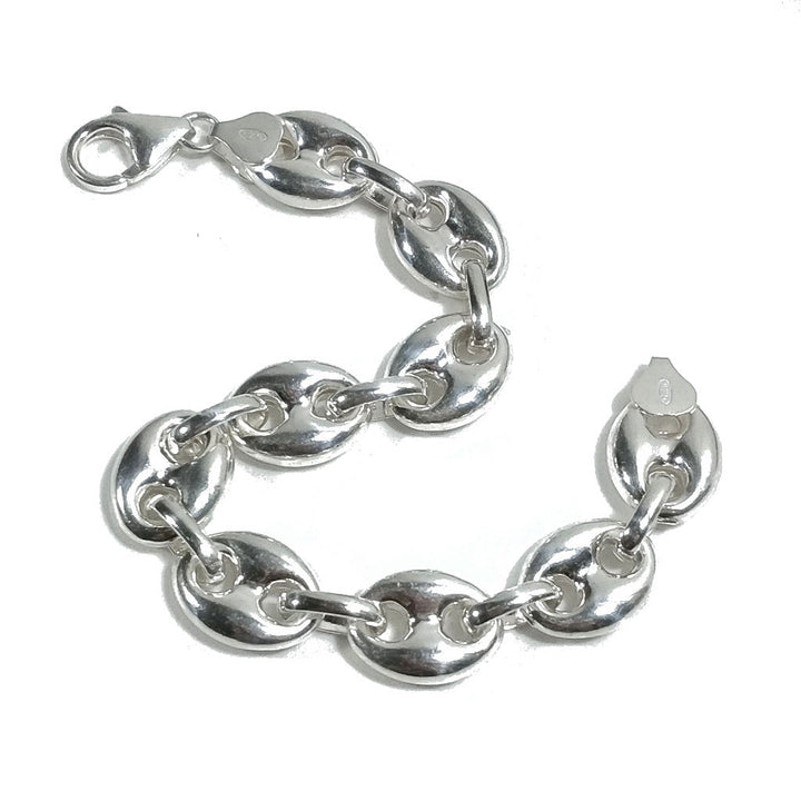 Bracciale d'argento in argento 925 Bracciale maglia marina | GIOIELLI IN ARGENTO
