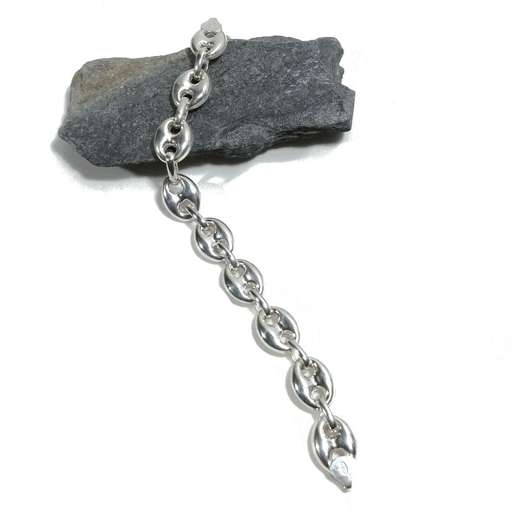 Bracciale d'argento in argento 925 Bracciale maglia marina | GIOIELLI IN ARGENTO