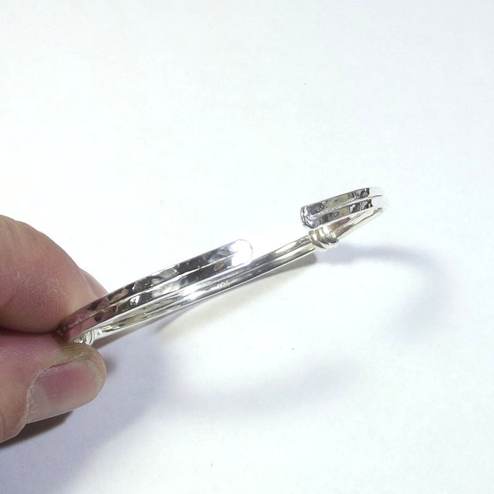 Bracciale argento da uomo - rigido