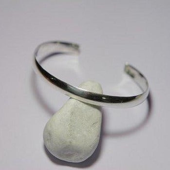 Bracciale argento da uomo - rigido