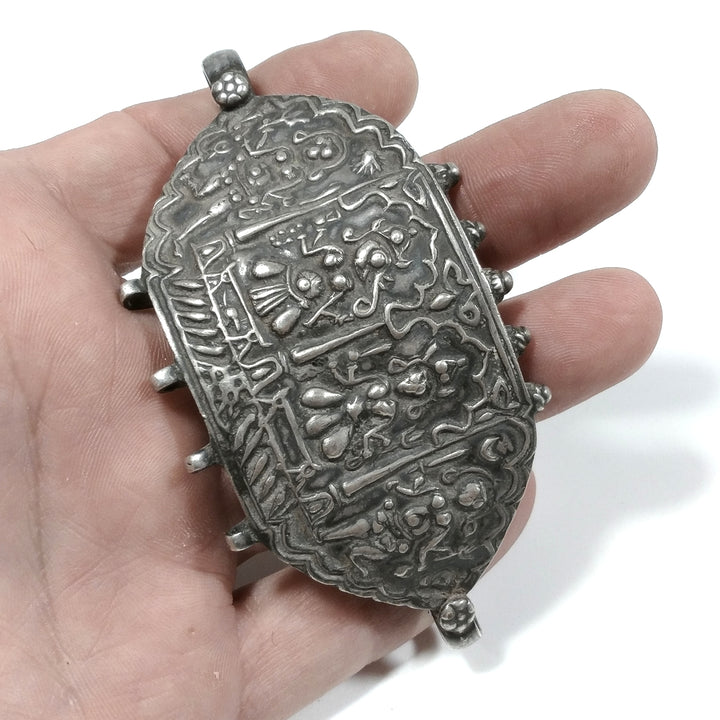 Bracciale indiano in argento antico 925 - VADODARA