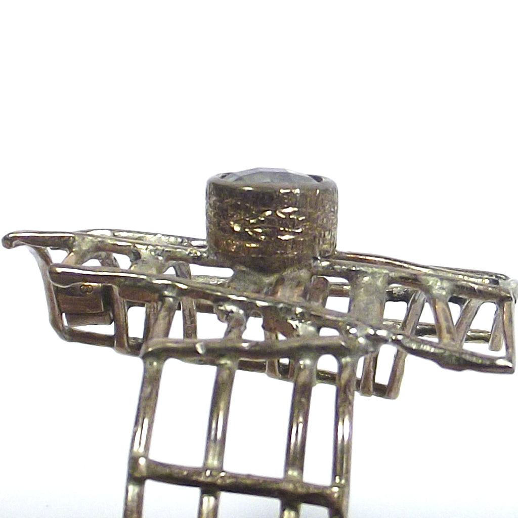 Handgefertigtes ARMBAND mit grünem Amtheisten - Bronzezeit1968 | EINZELSTÜCK