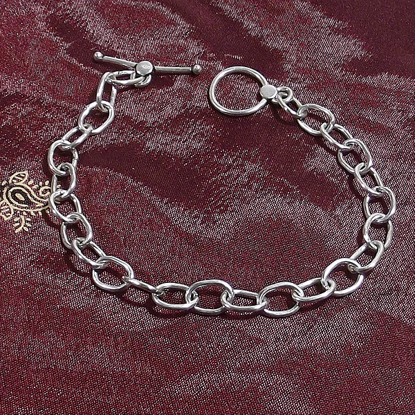 Bracciale a catena LEA in argento 925 | Bracciali classici ilmondodiwit.com