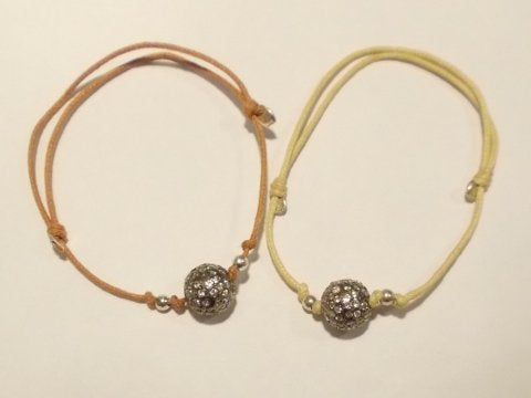 freeitalianjewels - Bracciale / Collana sfera argento- Zircone - ilmondodiwit - Collana