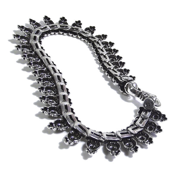 Bracciale etnico MUNJAL in argento 925 | Bracciali indiani SNAKE originali - Il mondo di Wit