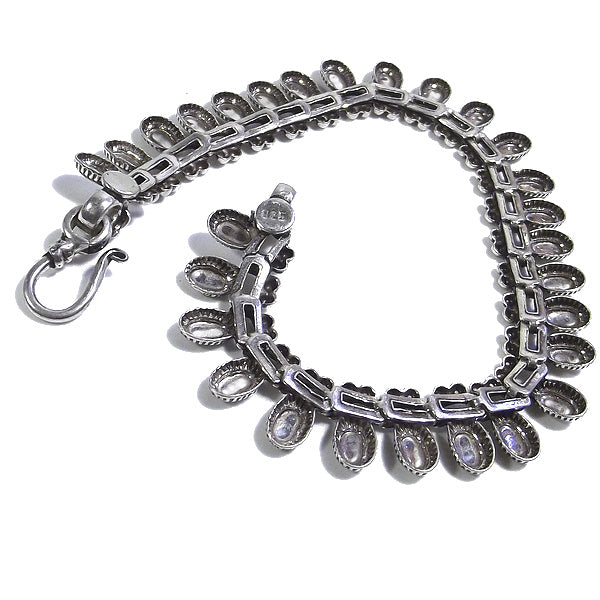 Bracciale etnico JAIMINI in argento 925 | Bracciali indiani SNAKE originali - Il mondo di Wit