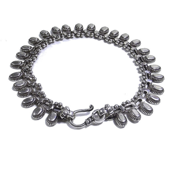 Bracciale etnico JAIMINI in argento 925 | Bracciali indiani SNAKE originali - Il mondo di Wit