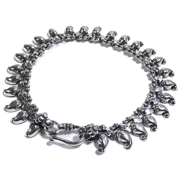 Bracciale etnico JOSHIL in argento 925 | Bracciali indiani SNAKE originali - Il mondo di Wit