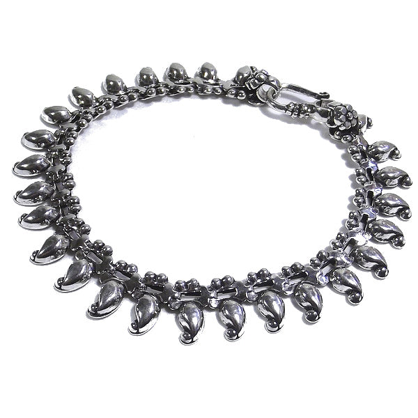 Bracciale etnico JOSHIL in argento 925 | Bracciali indiani SNAKE originali - Il mondo di Wit