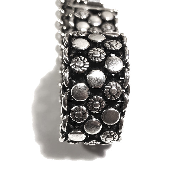 Bracciale etnico NANDINI in argento 925 | Bracciali indiani SNAKE originali - Il mondo di Wit