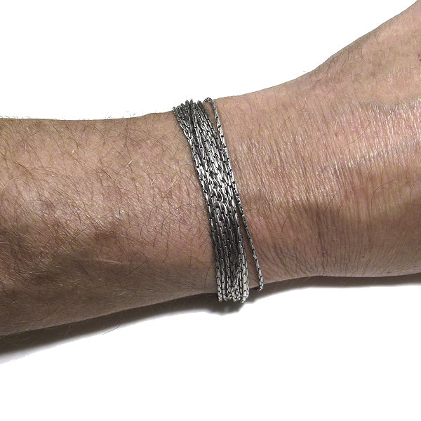 Bracciale TARNI in argento 925 | Bracciali indiani SNAKE originali - Il mondo di Wit