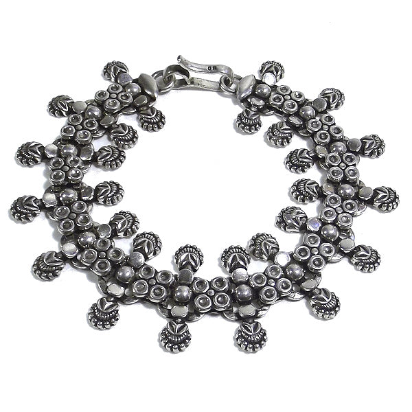 Bracciale etnico PRITUL in argento 800 | Bracciali indiani SNAKE originali - Il mondo di Wit