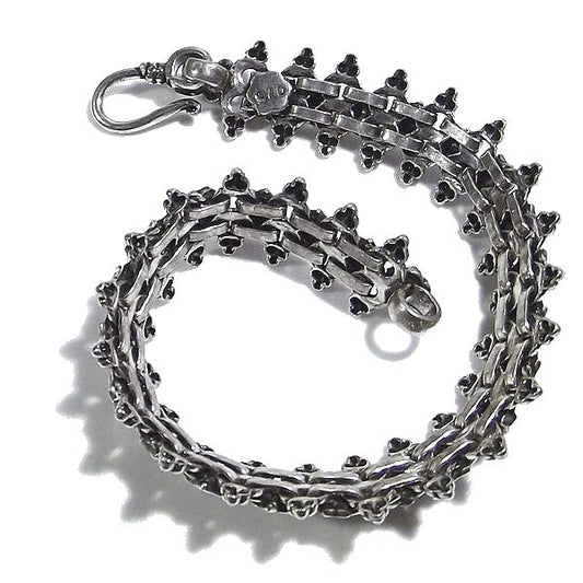 Bracciale etnico SALMAVATI in argento 925 | Bracciali indiani SNAKE originali - Il mondo di Wit