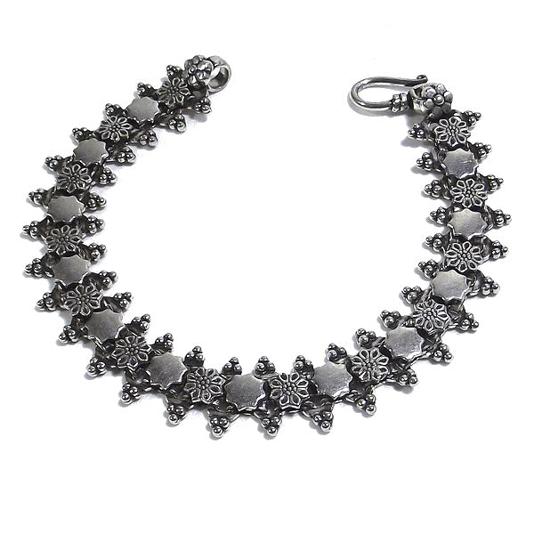 Bracciale etnico SALMAVATI in argento 925 | Bracciali indiani SNAKE originali - Il mondo di Wit